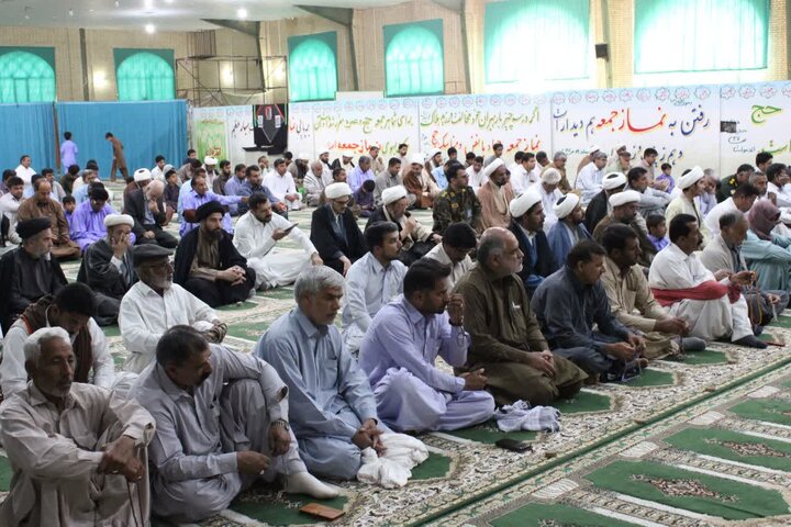 تصاویر/ آیین عبادی سیاسی نماز جمعه شهرستان دلگان