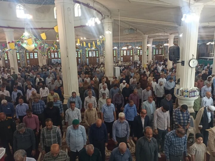 نماز جمعه برازجان به روایت تصویر