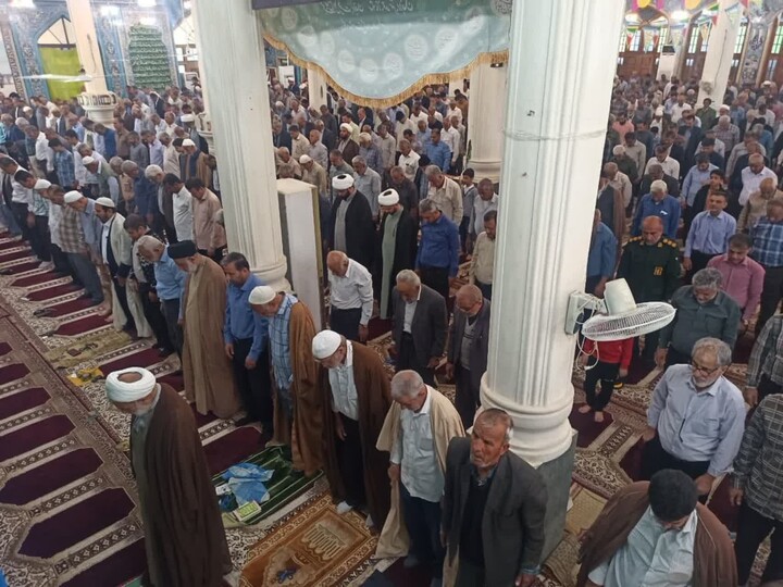 نماز جمعه برازجان به روایت تصویر