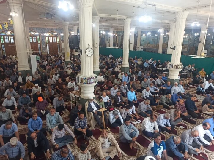 نماز جمعه برازجان به روایت تصویر