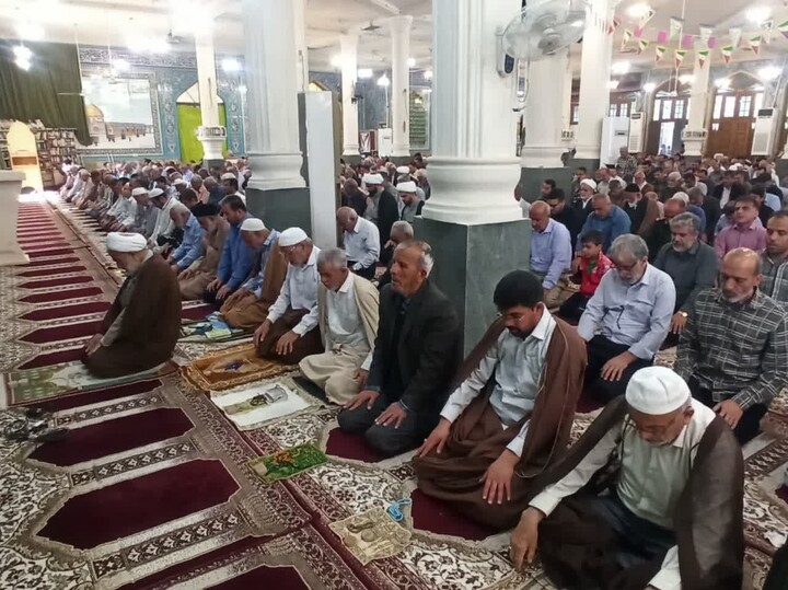 نماز جمعه برازجان به روایت تصویر