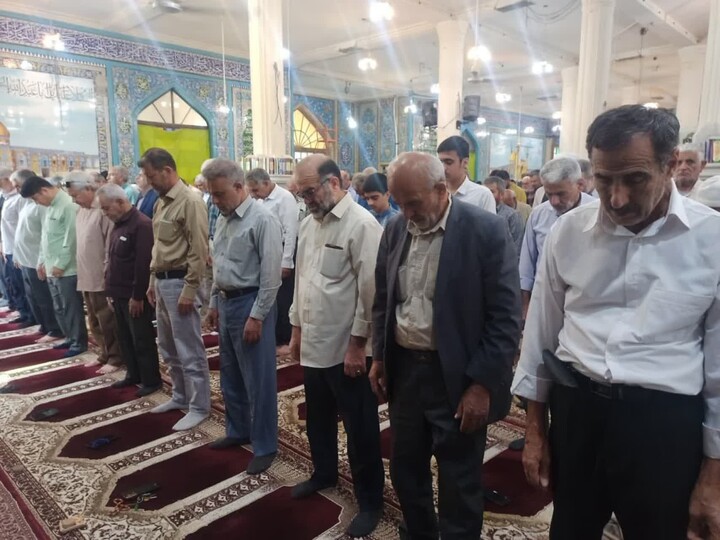 نماز جمعه برازجان به روایت تصویر
