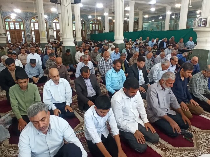 نماز جمعه برازجان به روایت تصویر