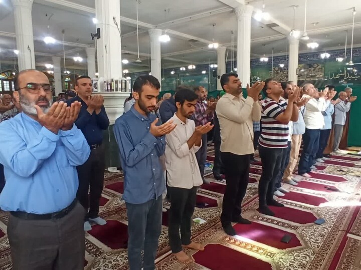نماز جمعه برازجان به روایت تصویر