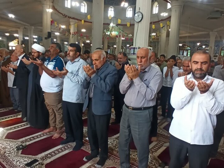 نماز جمعه برازجان به روایت تصویر