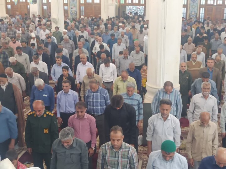 نماز جمعه برازجان به روایت تصویر