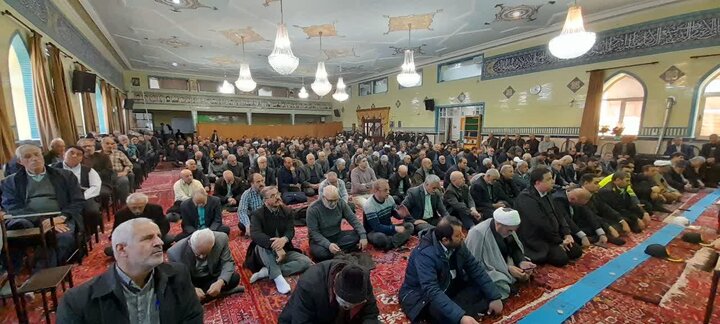 تصاویر/ نماز عبادی سیاسی جمعه اسکو