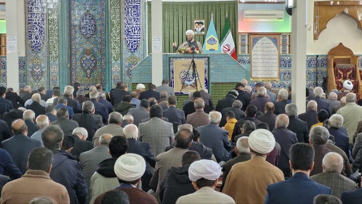 تصاویر/ نماز عبادی سیاسی جمعه اهر