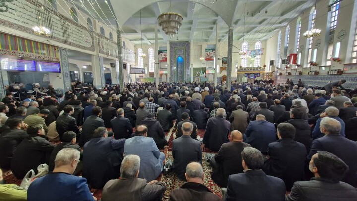 تصاویر/ نماز عبادی سیاسی جمعه اهر