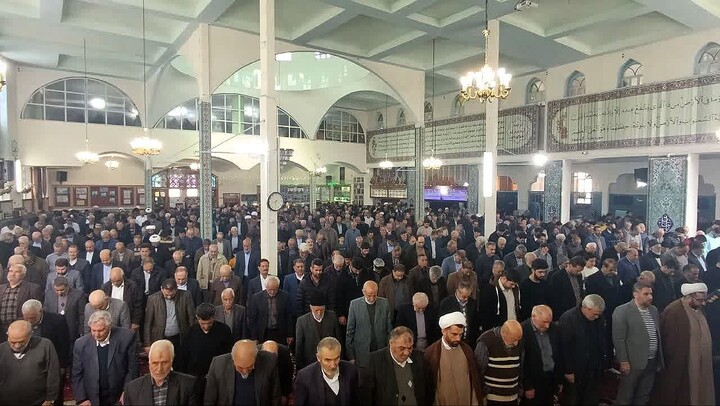 تصاویر/ نماز عبادی سیاسی جمعه اهر