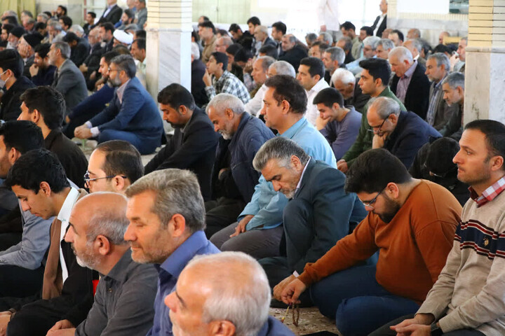 تصاویر| مراسم نماز جمعه قاین در هفته اول ماه مبارک رمضان