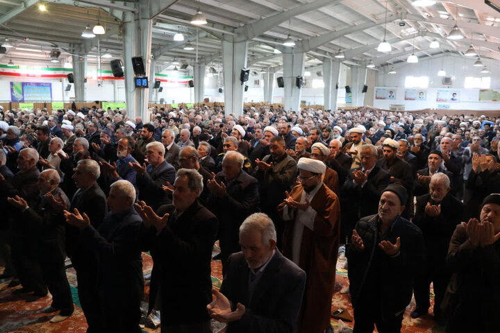 تصاویر/ نماز عبادی سیاسی جمعه مرند