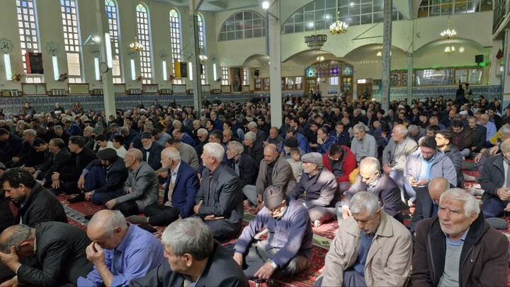تصاویر/ نماز عبادی سیاسی جمعه اهر