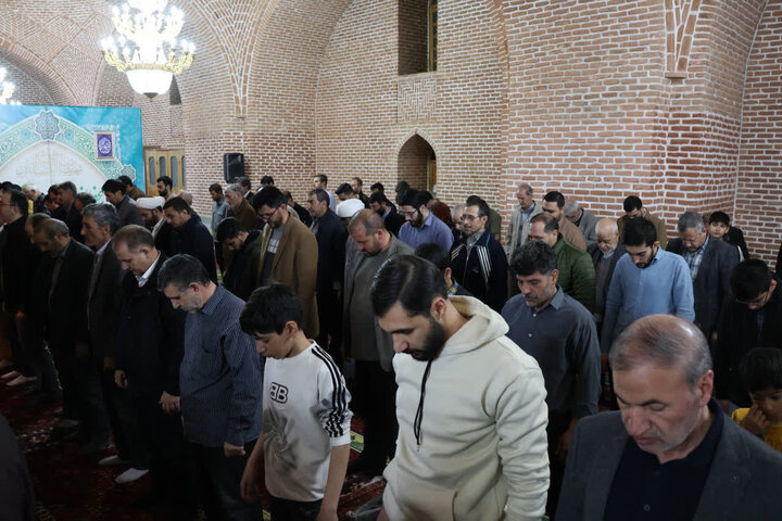 تصاویر/ نماز عبادی سیاسی جمعه مرند