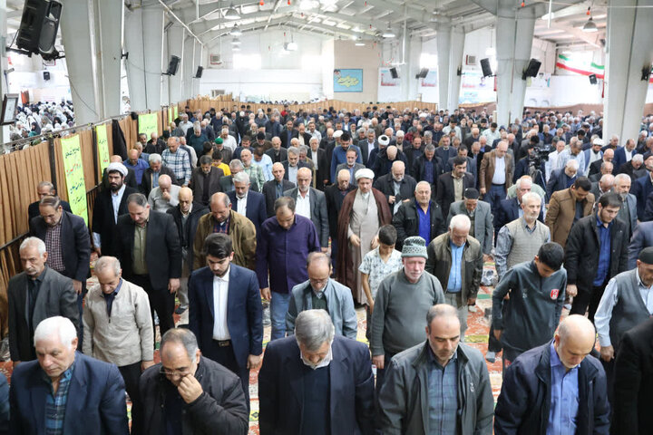 تصاویر/ نماز عبادی سیاسی جمعه مرند