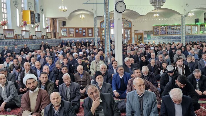 تصاویر/ نماز عبادی سیاسی جمعه اهر