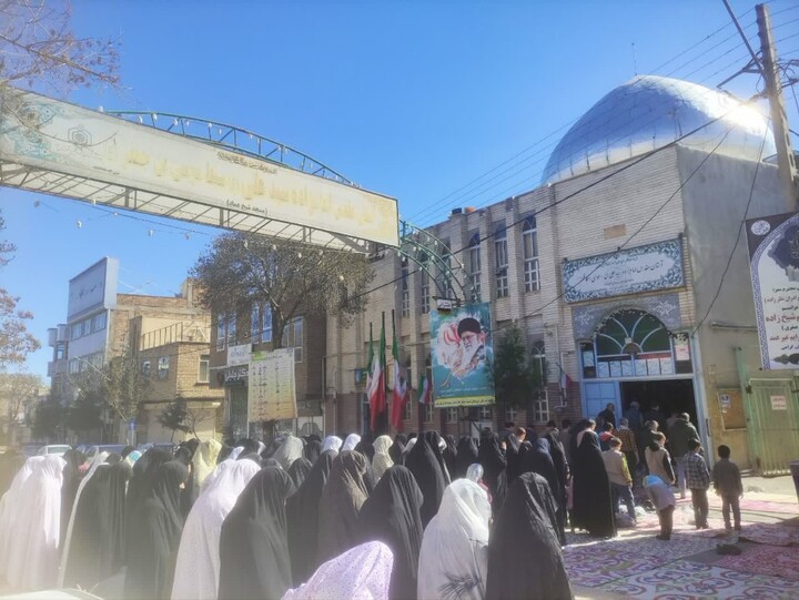 تصاویر/ نماز عبادی سیاسی جمعه اهر