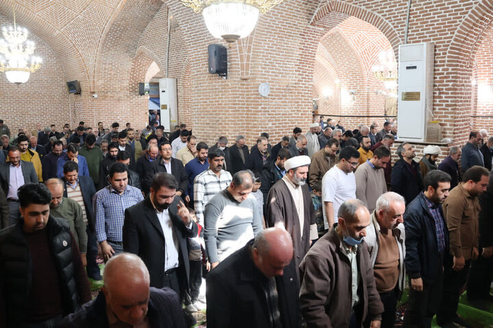 تصاویر/ نماز عبادی سیاسی جمعه مرند