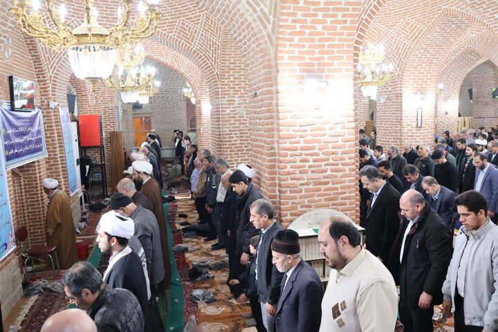 تصاویر/ نماز عبادی سیاسی جمعه مرند