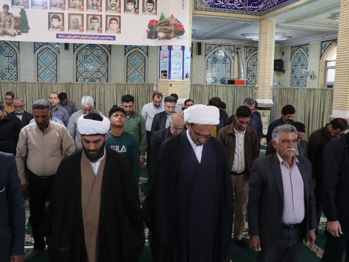 تصاویر/ اقامه نمازجمعه شهر زیدآباد