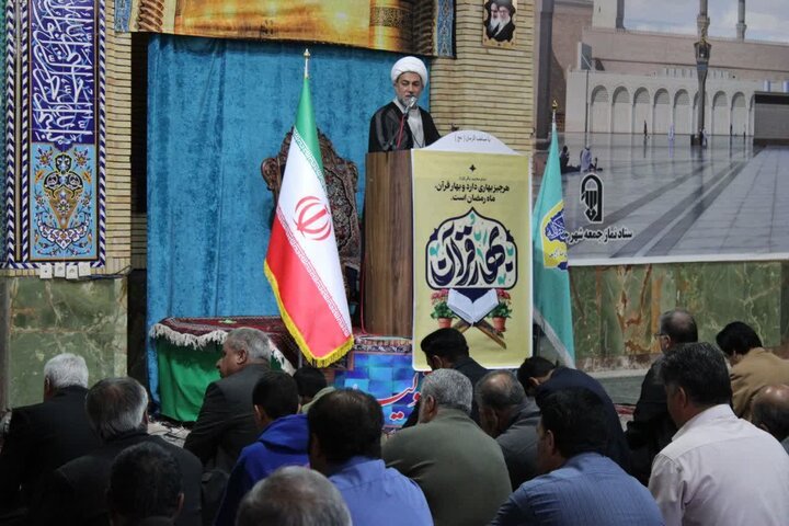 تصاویر/ اقامه نمازجمعه شهر جوپار