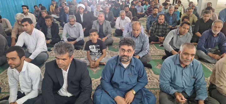 تصاویر/ اقامه نمازجمعه شهر عنبرآباد