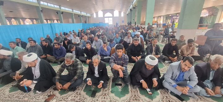 تصاویر/ اقامه نمازجمعه شهر عنبرآباد