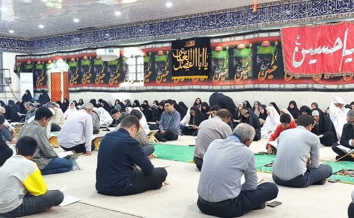 تصاویر/ دومین روز ترتیل‌خوانی قرآن در شهر امام حسن