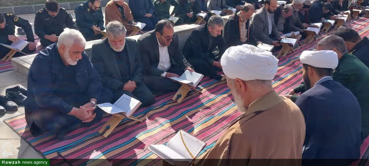 خدمت صادقانه مسئولان، مهم‌ترین وظیفه در قبال خون شهدا است+تصاویر