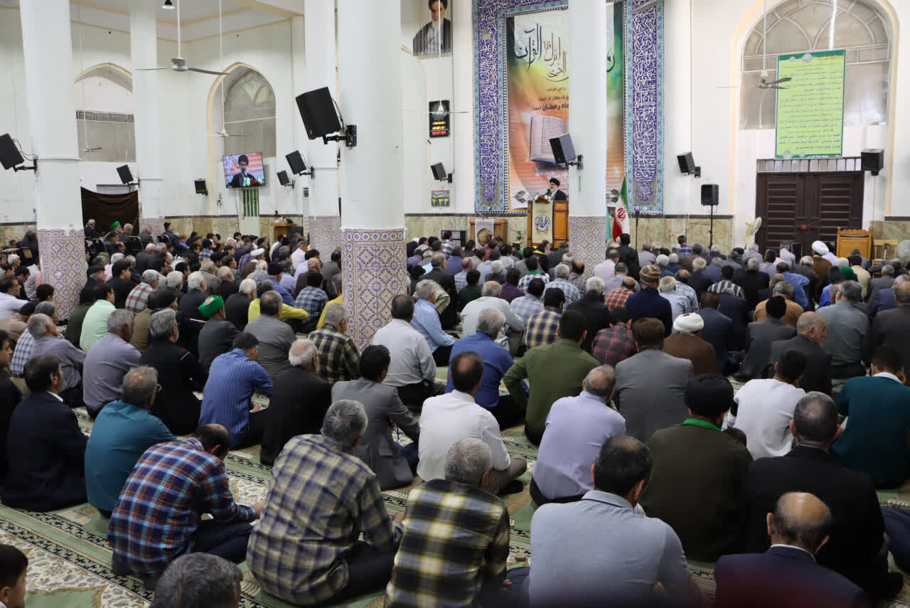 تصاویر/ نماز عبادی سیاسی جمعه شهرستان بافق