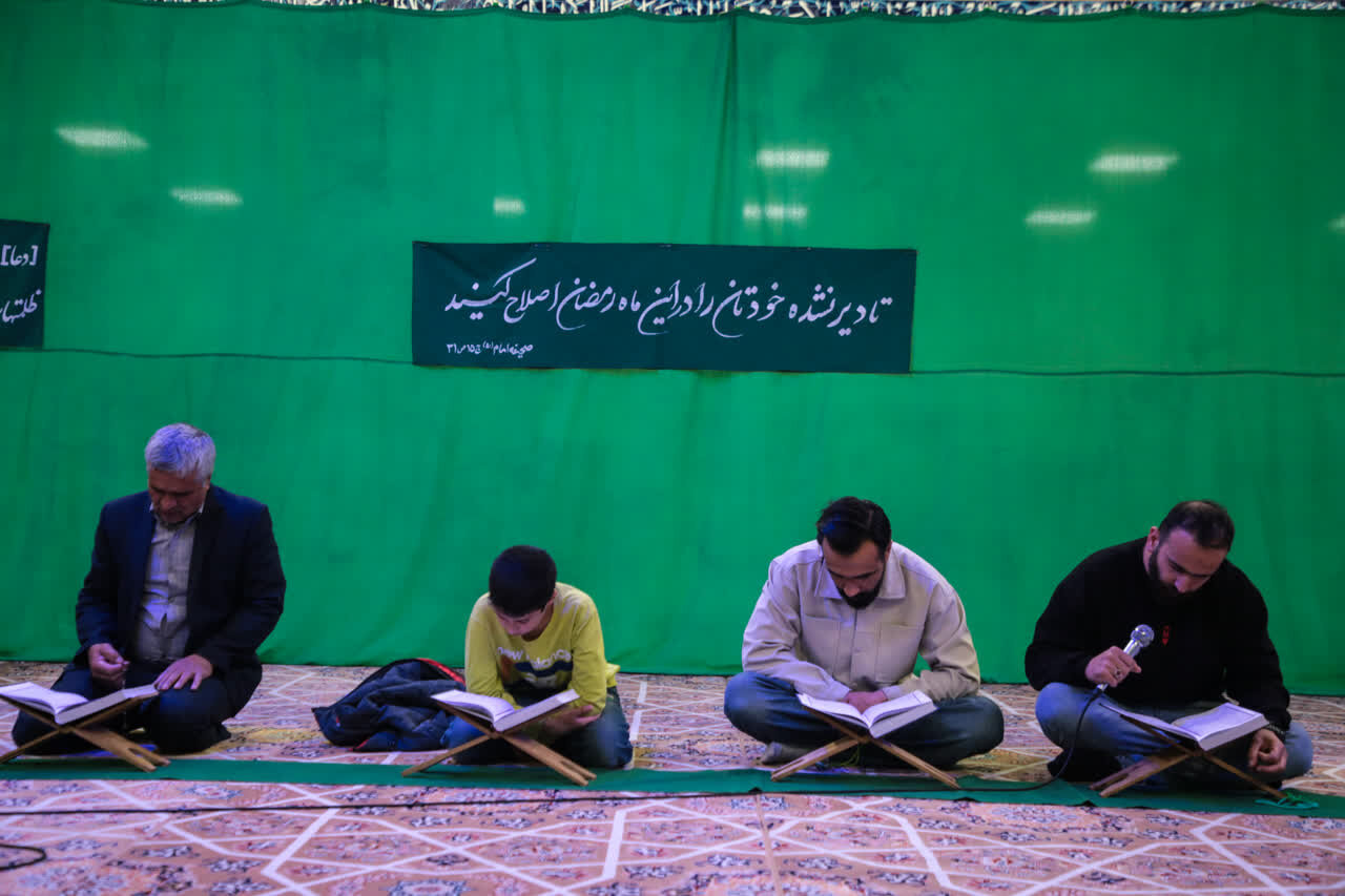 تصاویر/ مراسم ماه مبارک رمضان هیئت ضد صهیونیستی انصار ولایت دارالعباده یزد