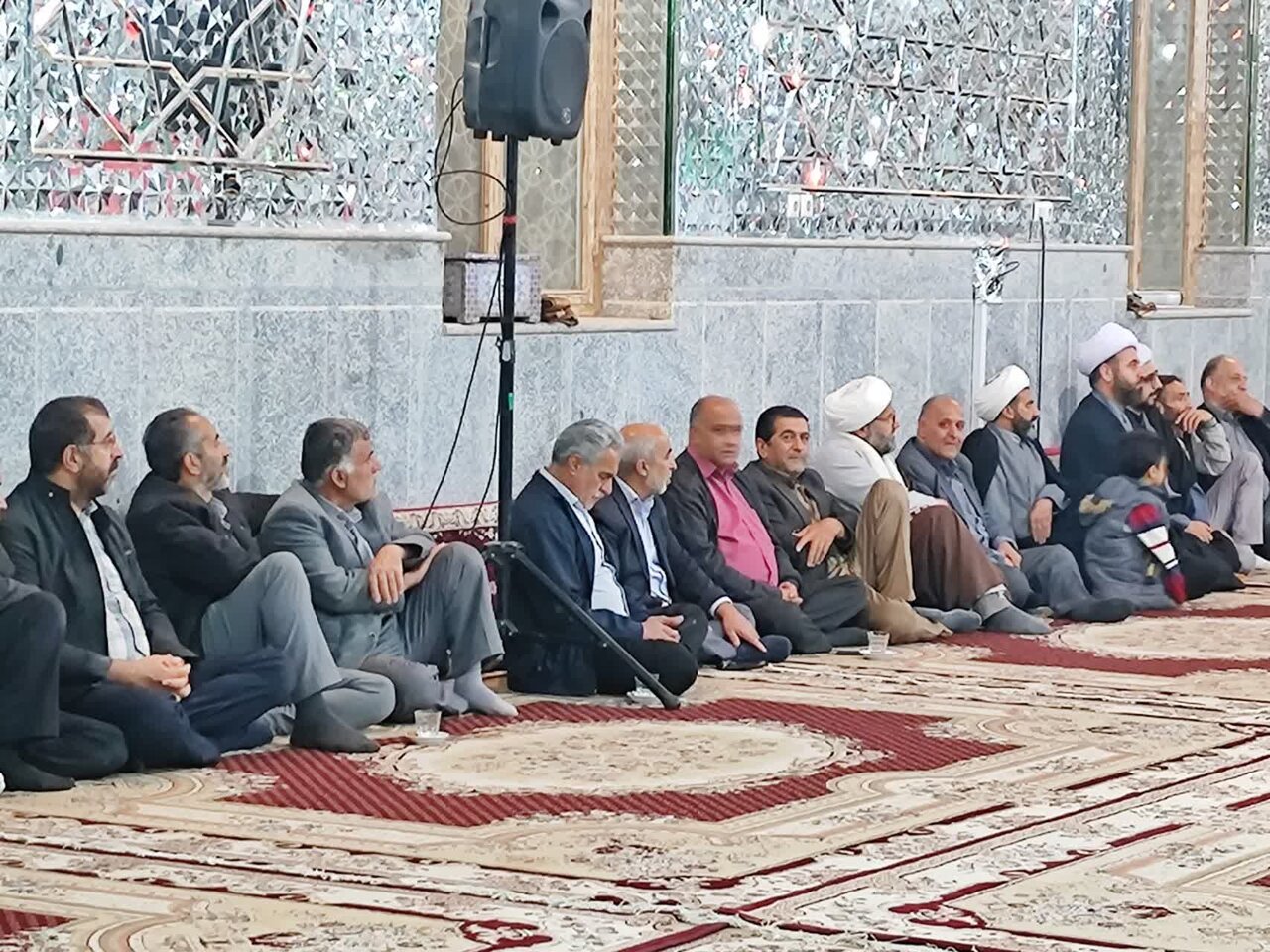 مراسم گرامی‌داشت اربعین شهدای فتنه آمریکایی و صهیونی در قمصر برگزار شد+عکس