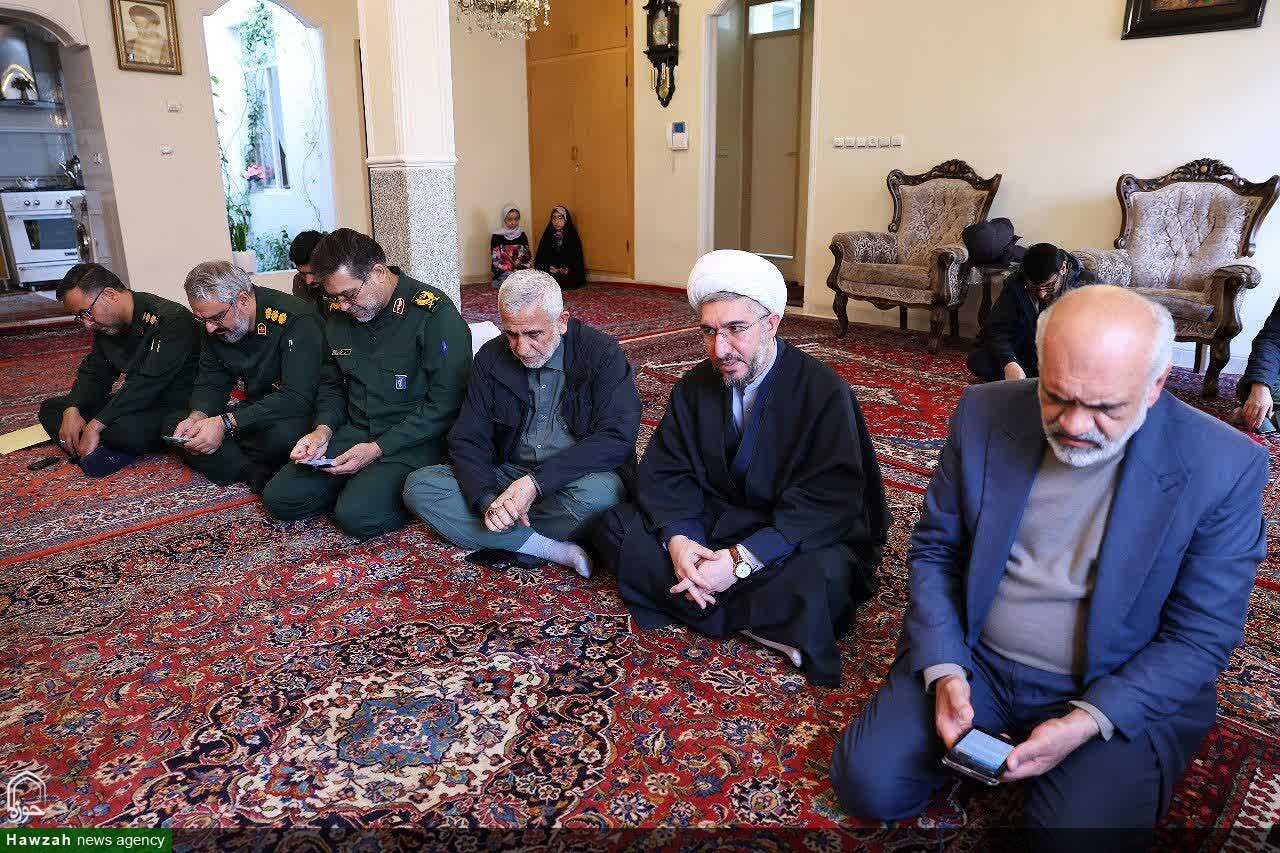 تقدیر سردار زارع کمالی از خانواده شهید