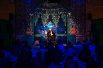 تصاویر/ مراسم ماه مبارک رمضان هیئت ضد صهیونیستی انصار ولایت دارالعباده یزد