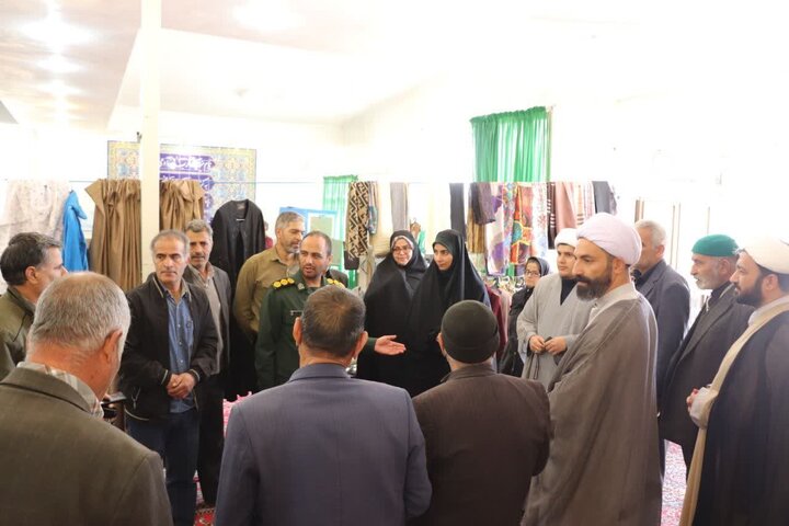 تصاویر/دومین نمایشگاه مشاغل خانگی در روستای کزاز از توابع استان مرکزی