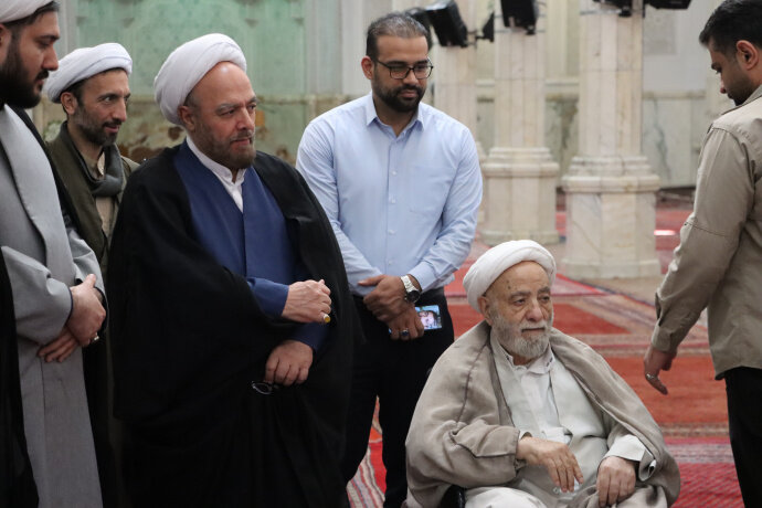 تصاویر/ جلسه تفسیر قرآن در مسجد شهید مطهری