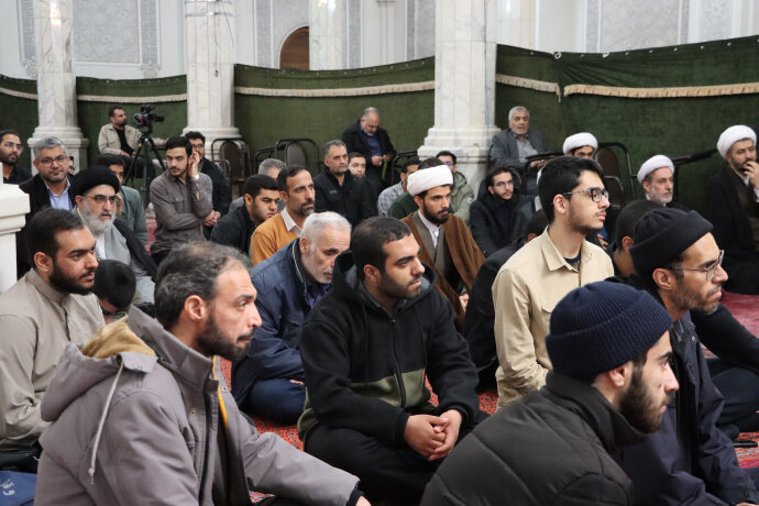 تصاویر/ جلسه تفسیر قرآن در مسجد شهید مطهری