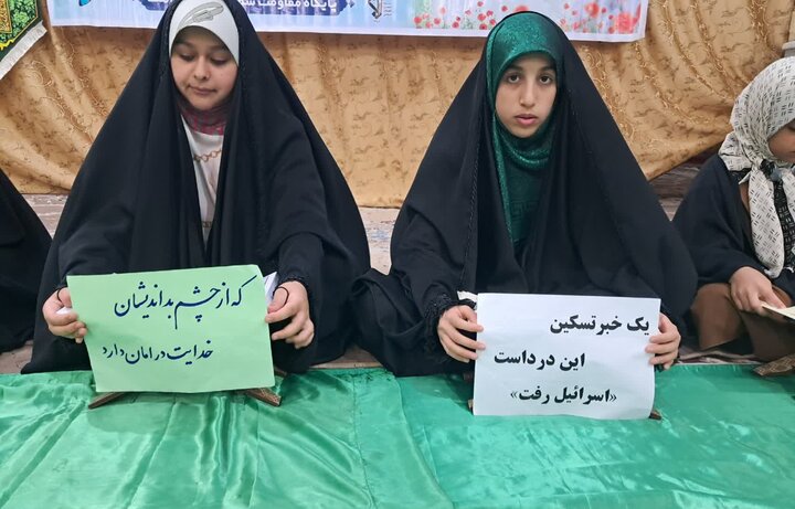 تصاویر/ سومبن شب محفل قرآنی دختران دوراهک