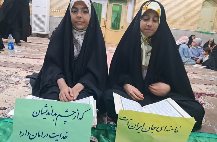 تصاویر/ سومبن شب محفل قرآنی دختران دوراهک