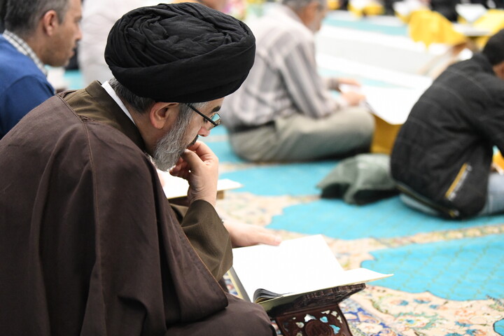تصاویر/ مراسم جزء خوانی قرآن کریم در مصلی ارومیه