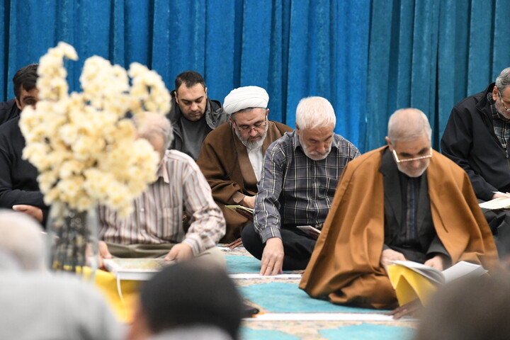 تصاویر/ مراسم جزء خوانی قرآن کریم در مصلی ارومیه