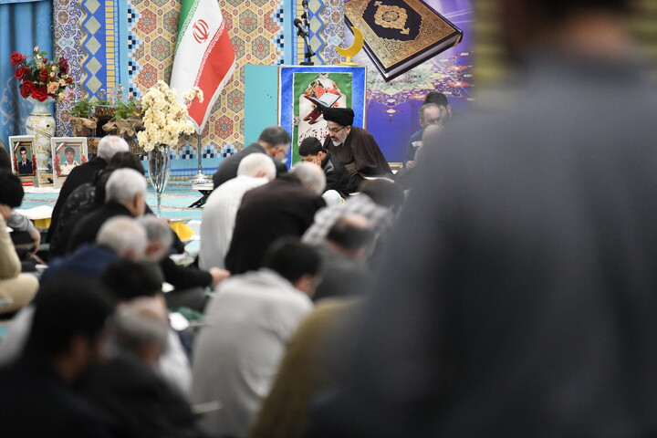 تصاویر/ مراسم جزء خوانی قرآن کریم در مصلی ارومیه