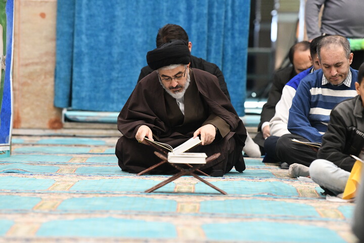 تصاویر/ مراسم جزء خوانی قرآن کریم در مصلی ارومیه