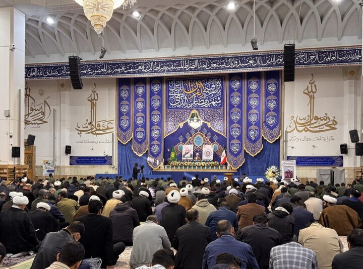 بزرگداشت چهلمین سالگرد شهادت آیت‌الله محلاتی در حرم بانوی کرامت