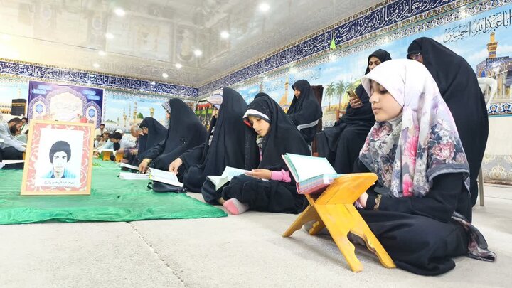 تصاویر/ سومین‌روز ترتیل‌خوانی قرآن کریم در شهر امام حسن