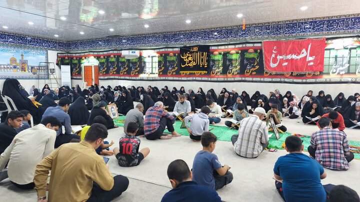 تصاویر/ سومین‌روز ترتیل‌خوانی قرآن کریم در شهر امام حسن