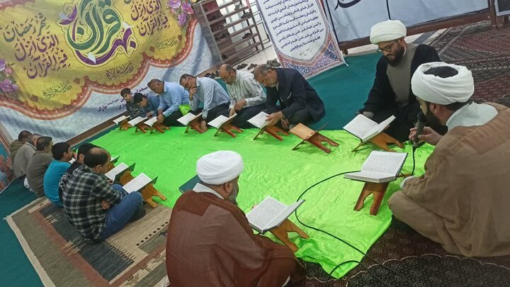 تصاویر/ محفل انس با قرآن در خارگ