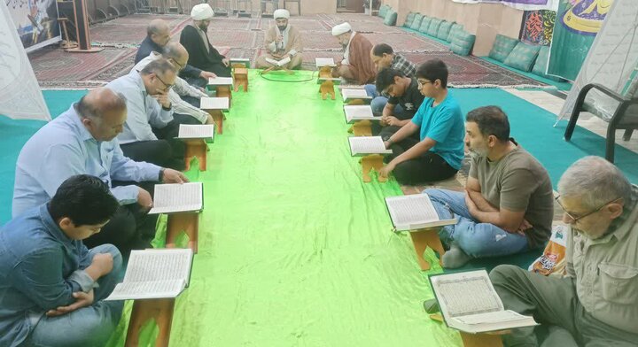 تصاویر/ محفل انس با قرآن در خارگ