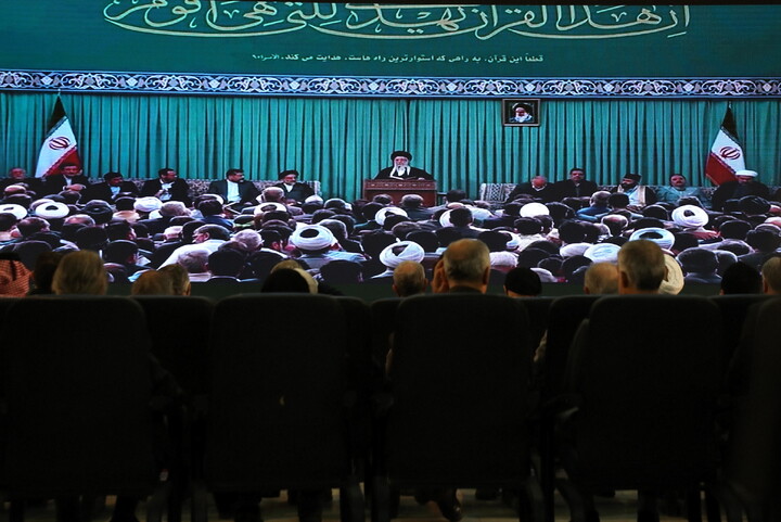 تصاویر/ آیین افتتاحیه  سی و سومین نمایشگاه بین المللی قرآن کریم