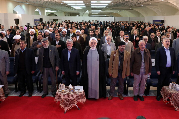 تصاویر/ آیین افتتاحیه  سی و سومین نمایشگاه بین المللی قرآن کریم